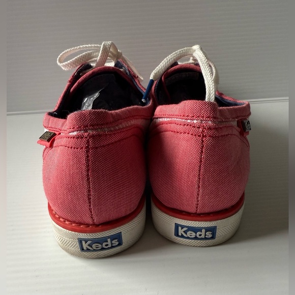 Women's Keds Sneakers, Red and White, Size 7.5 - Picture 3 of 8